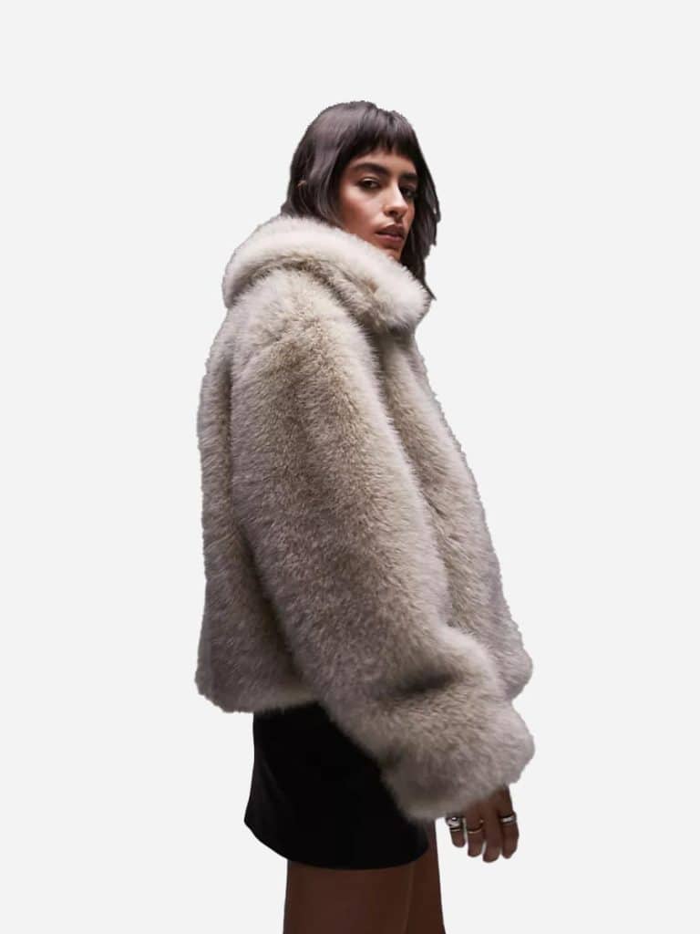 faux fur coat