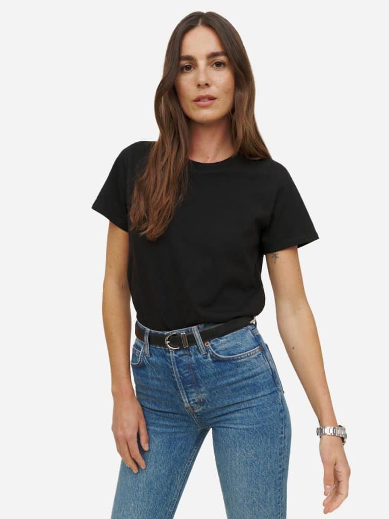 black t shirt